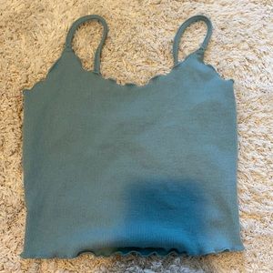 Shein Lettuce Edge Tank Top